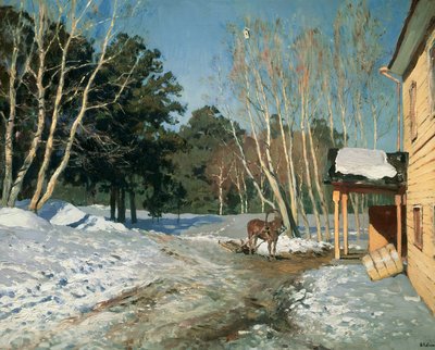 1895年3月 作： Isaak Ilyich Levitan